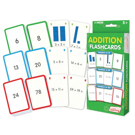 Junior Learning Addition Flashcards 204